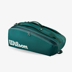Túi Đựng Vợt Tennis Wilson Blade V10 Super Tour 9 Pack Racket Bag Green