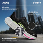 Giày Chạy Bộ Nam HOKA Bondi 9