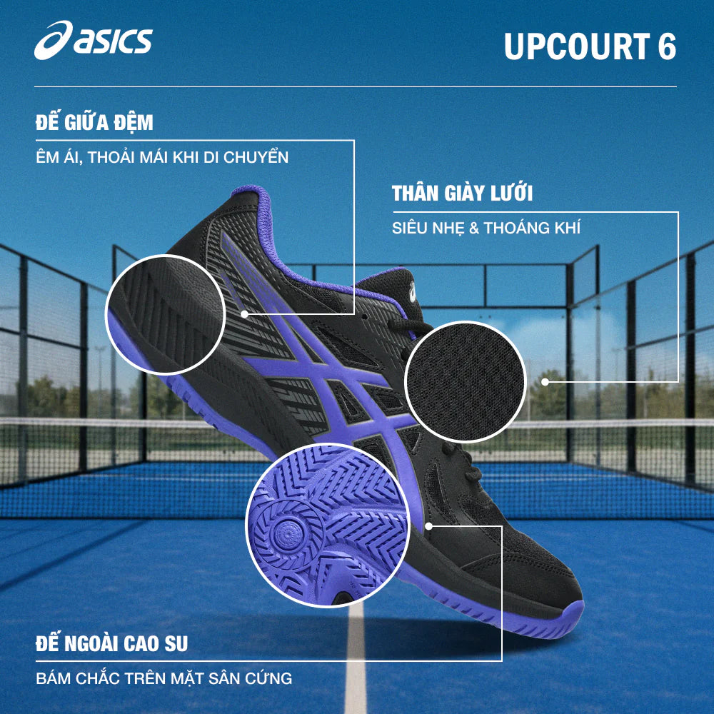 Giày Tennis Nam Asics Upcourt 6