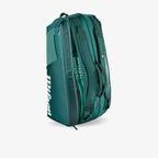 Túi Đựng Vợt Tennis Wilson Blade V10 Super Tour 9 Pack Racket Bag Green