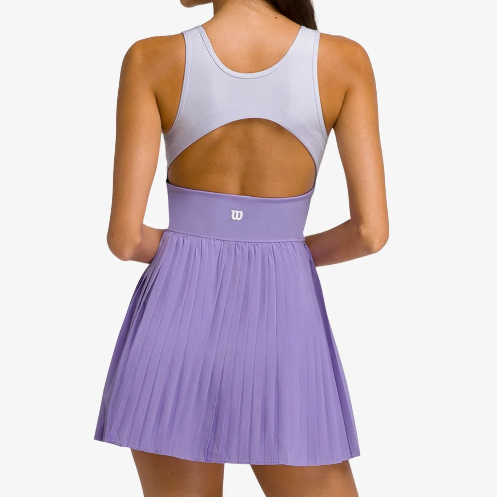 Wilson Sportif Tennis Dress FLD Váy Liền Thể Thao Tennis Nữ