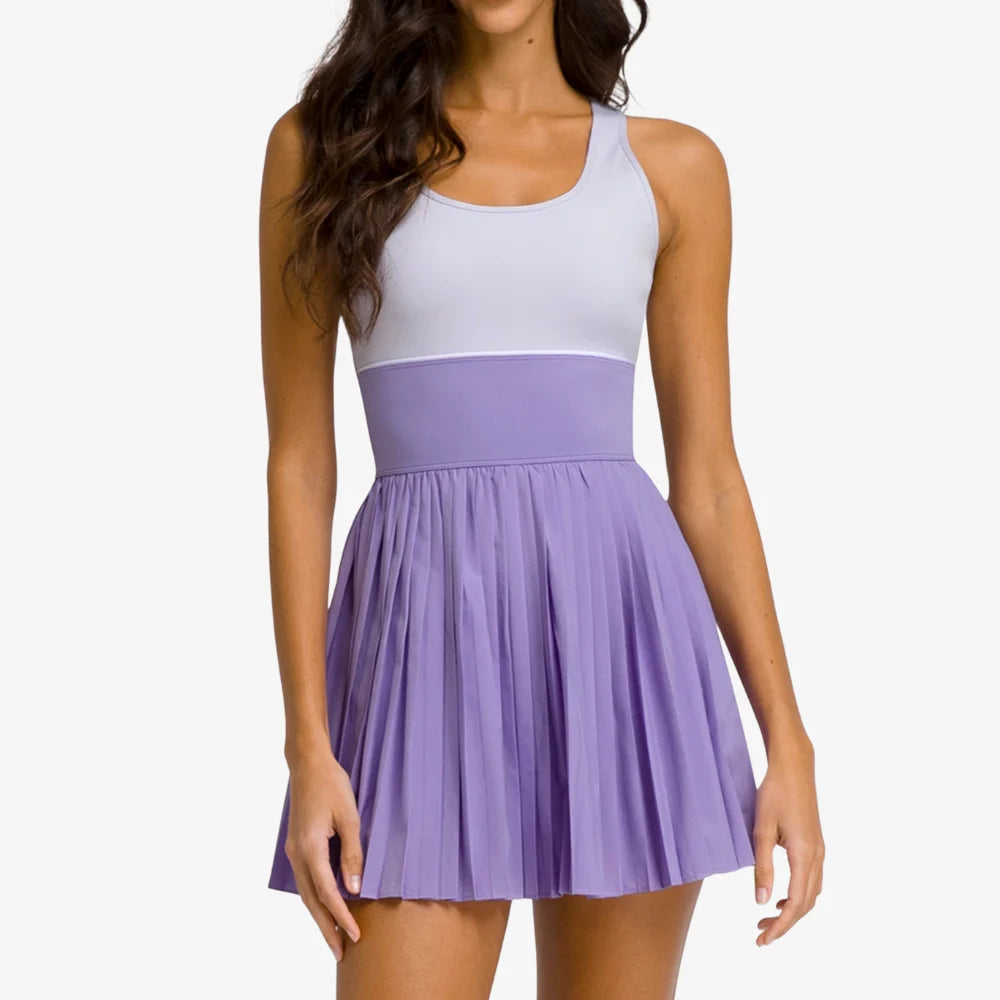 Wilson Sportif Tennis Dress FLD Váy Liền Thể Thao Tennis Nữ
