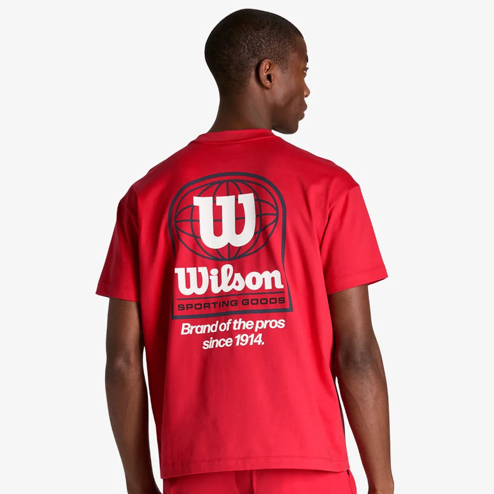 Áo Thun Nam Wilson Classic Cotton Graphic T-Shirt Varsity